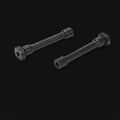 LOS-3696 LOSI 5IVE STEERING POST SET (2) ALL 5IVE