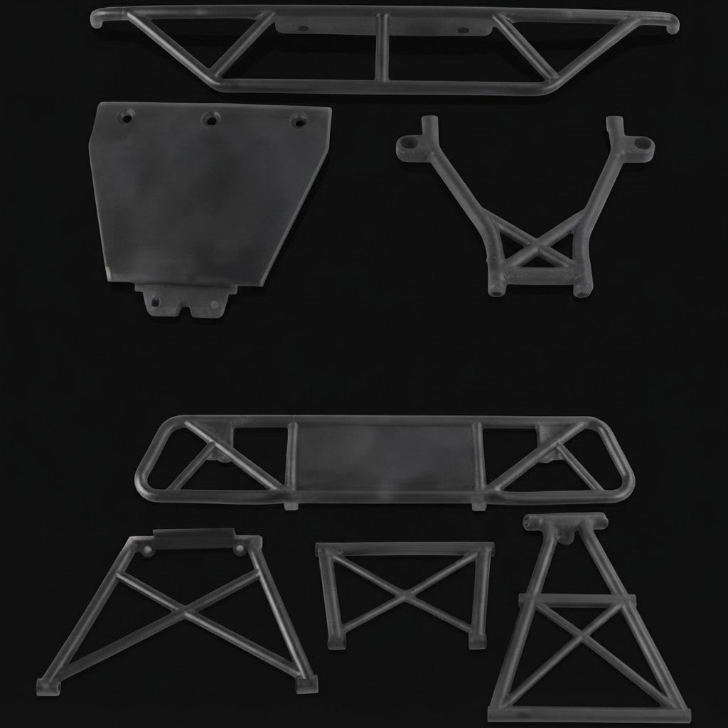 LOSI 5IVE T FRONT AND REAR BUMPER SET