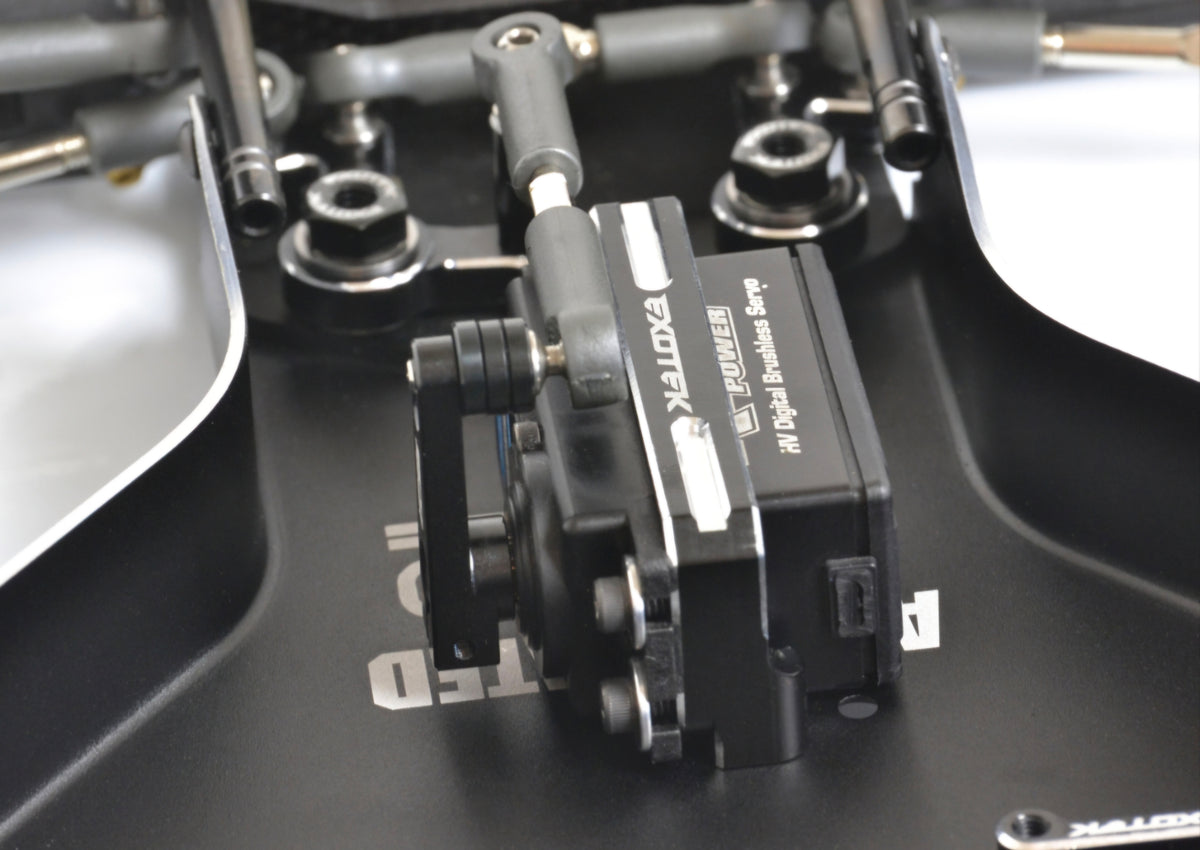 EXOTEK RC10 CLASSIC HD SERVO MOUNT, 1 piece 7075