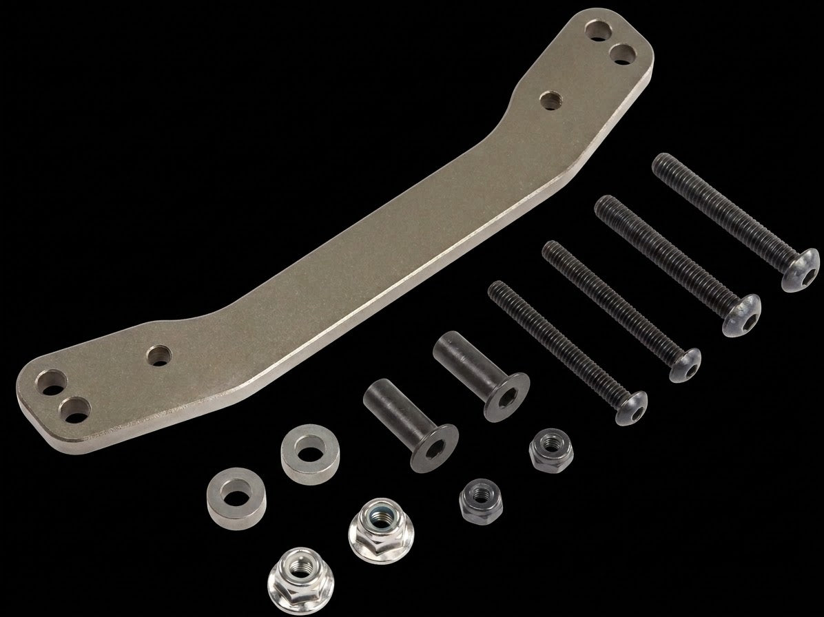 LOS251071 LOSI 5IVE STEERING RACK & HARDWARE