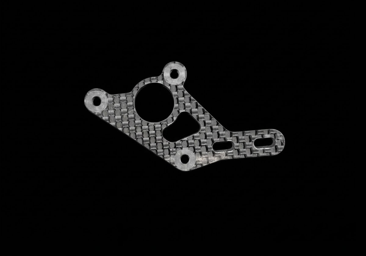 RADICAL RC TEAM ASSOCIATED RC10 B7 and T7 CARBON FIBRE MOTOR MOUNT