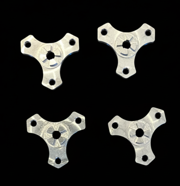 MACHINED FROM PREMIUM 6082 T6 ALLOY FOR SCHUMACHER CASTLE FITTINGS TO WORK WITH YOKOMO MX4 RIMS