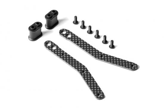 xr321271 xray Graphite Chassis Side Guard Brace For Bent Sides Chassis (2)