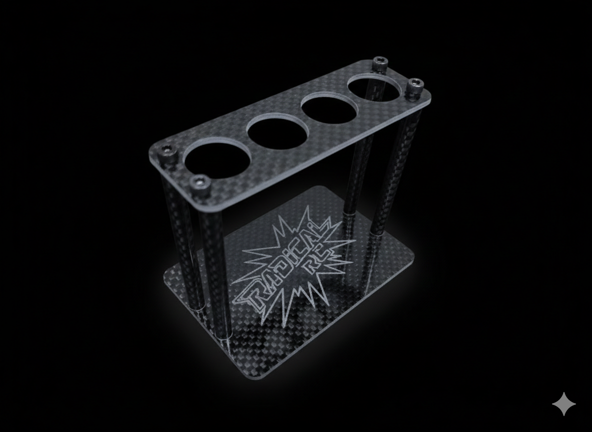 RADICAL RC 10TH CARBON FIBRE SHOCK STAND