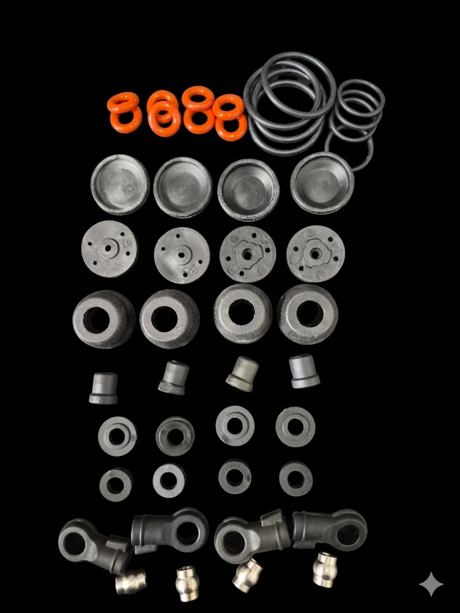 LOSI 5IVE V1 AND 2.0 SHOCK REBUILD KIT