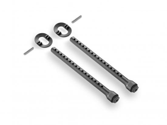 XR301322 XRay xt2 Front Body Mount Set 6mm - Hard