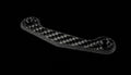 MCD CARBON FIBRE WING WASHER