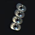 LOSI 5IVE T/B V1 ENGINE SPACER WASHERS 21T (4)