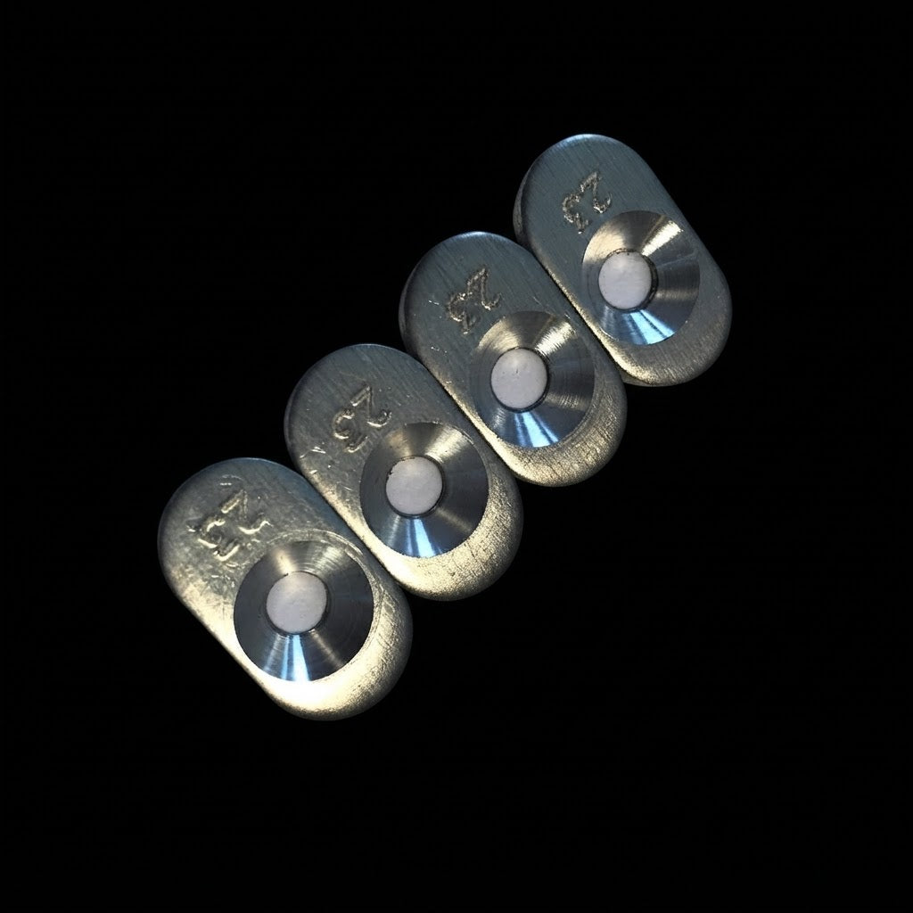 LOSI 5IVE T/B V1 ENGINE SPACER WASHERS 23T (4)