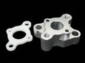 ALLOY INSULATOR MANIFOLD 23 TO 29CC SILVER