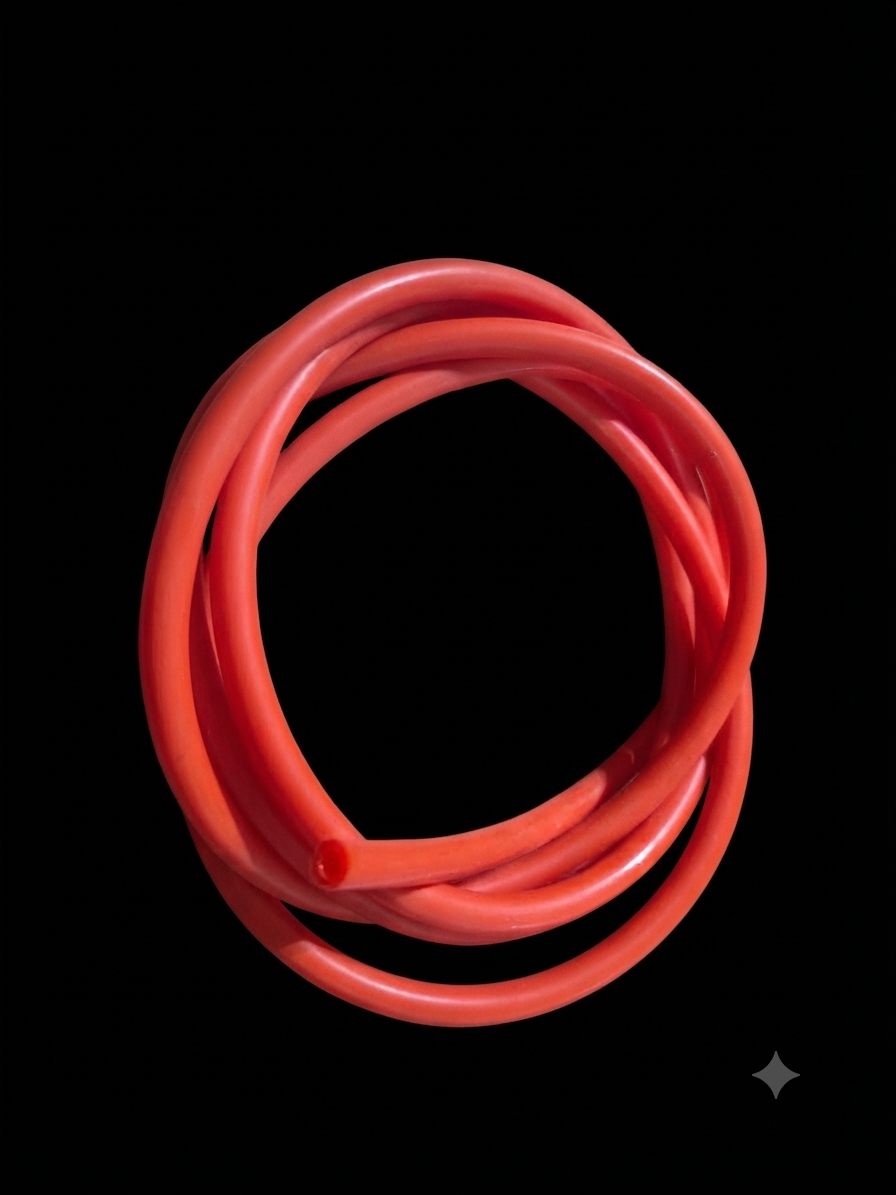 2 STOKE HIGH FLOW FUEL LINE SOLID ORANGE