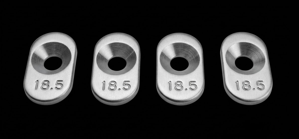 LOSI 5IVE T/B V1 ENGINE SPACER WASHERS 18.5T (4)