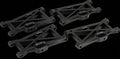 LOS254006 LOSI DBXL SUSPENSION ARM SET (4)