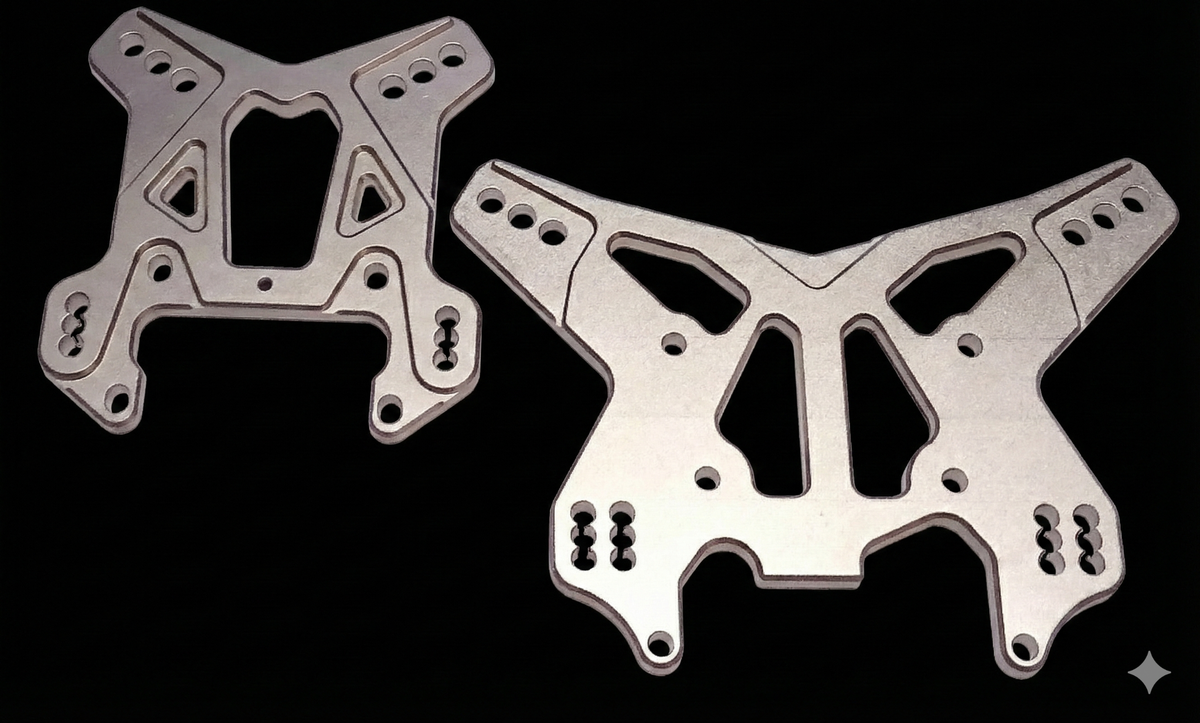 LOSI 5IVE B FRONT AND REAR SHOCK TOWERS