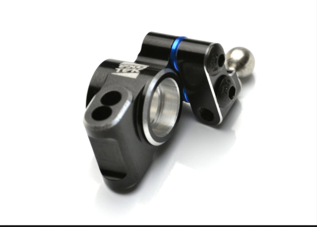 EXOTEK RC10 CLASSIC HD REAR HUBS, ADJUSTABLE, 7075 for use with M3 ball studs