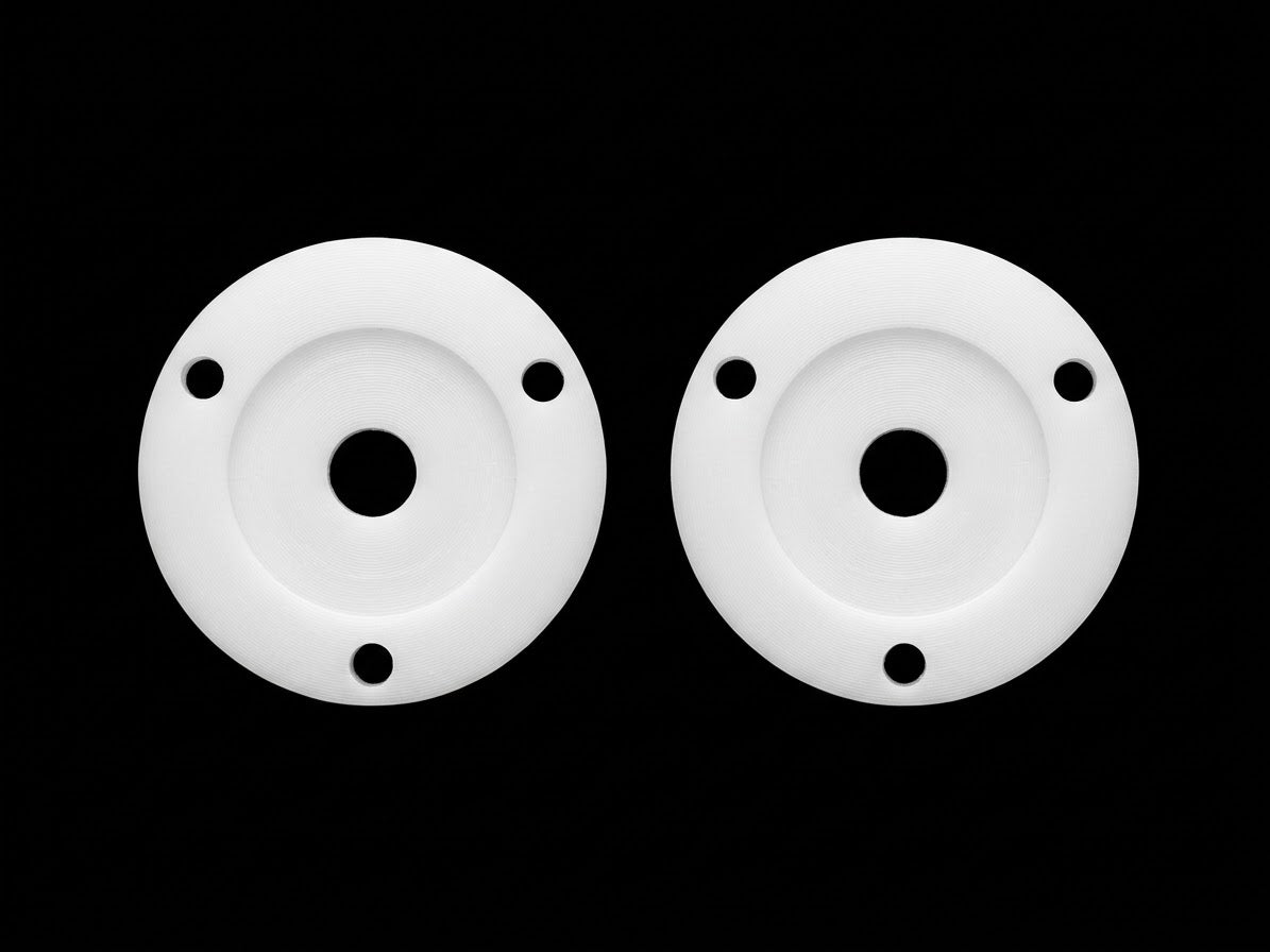 MCD MACHINED SHOCK PISTONS 3 HOLE VERSION