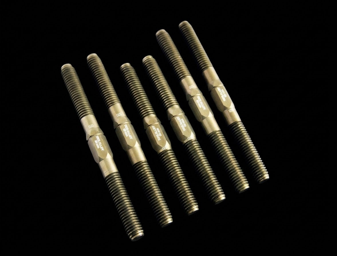 301204X MCD ROD-END LIGHTWEIGHT TURNBUKLE SET ALLOY 6 PIECE