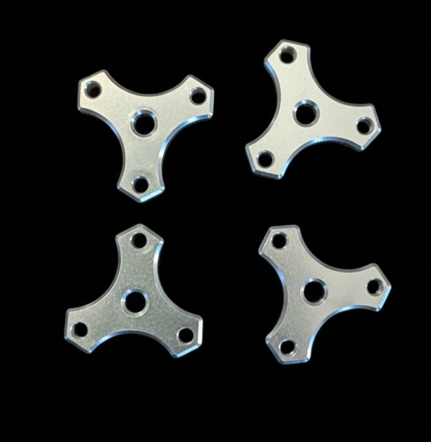 MACHINED FROM PREMIUM 6082 T6 ALLOY FOR SCHUMACHER CASTLE FITTINGS TO WORK WITH YOKOMO MX4 RIMS