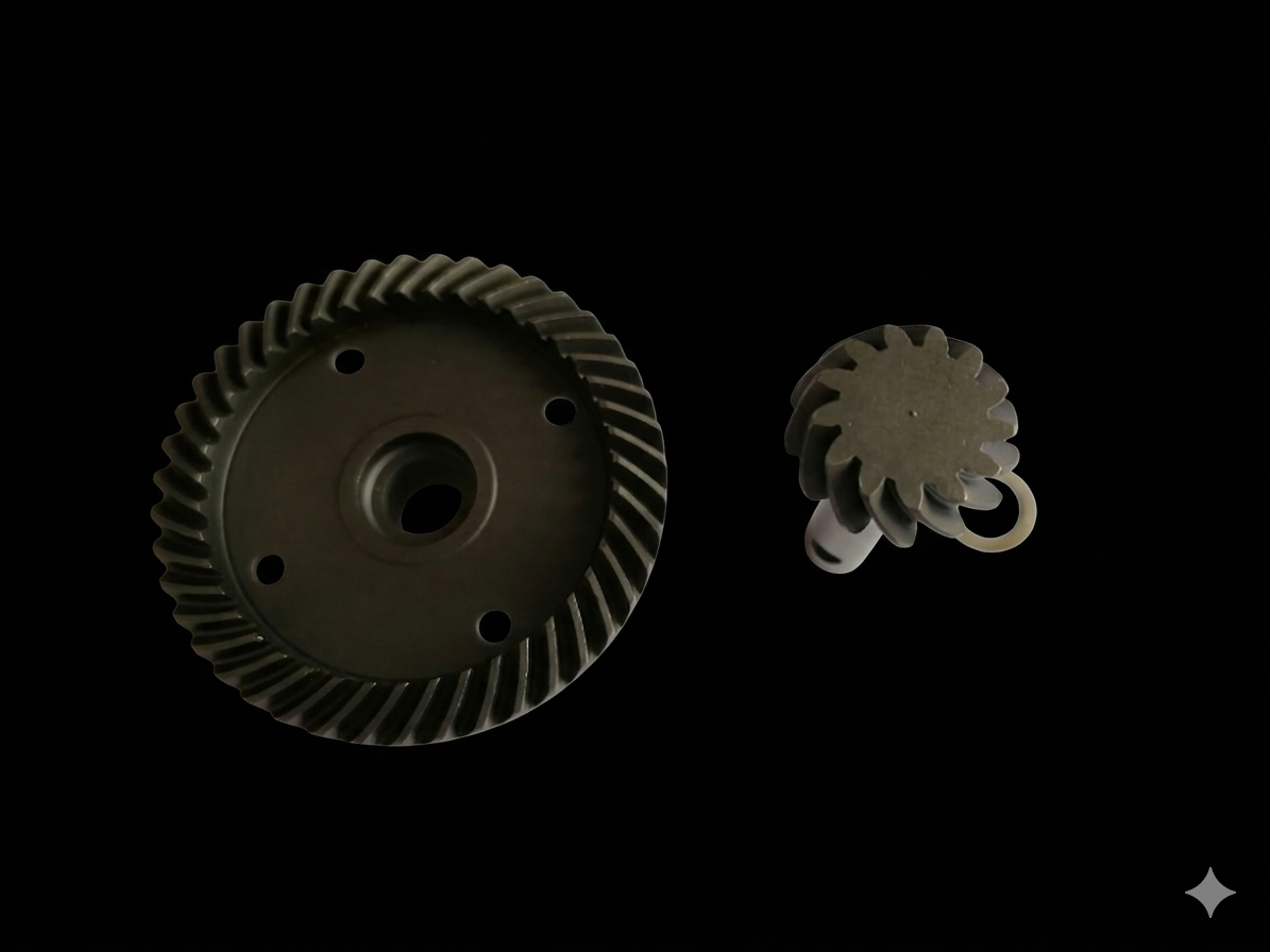 LOSI 5IVE SPIRAL CROWN AND PINION GEARS SUPER DUTY