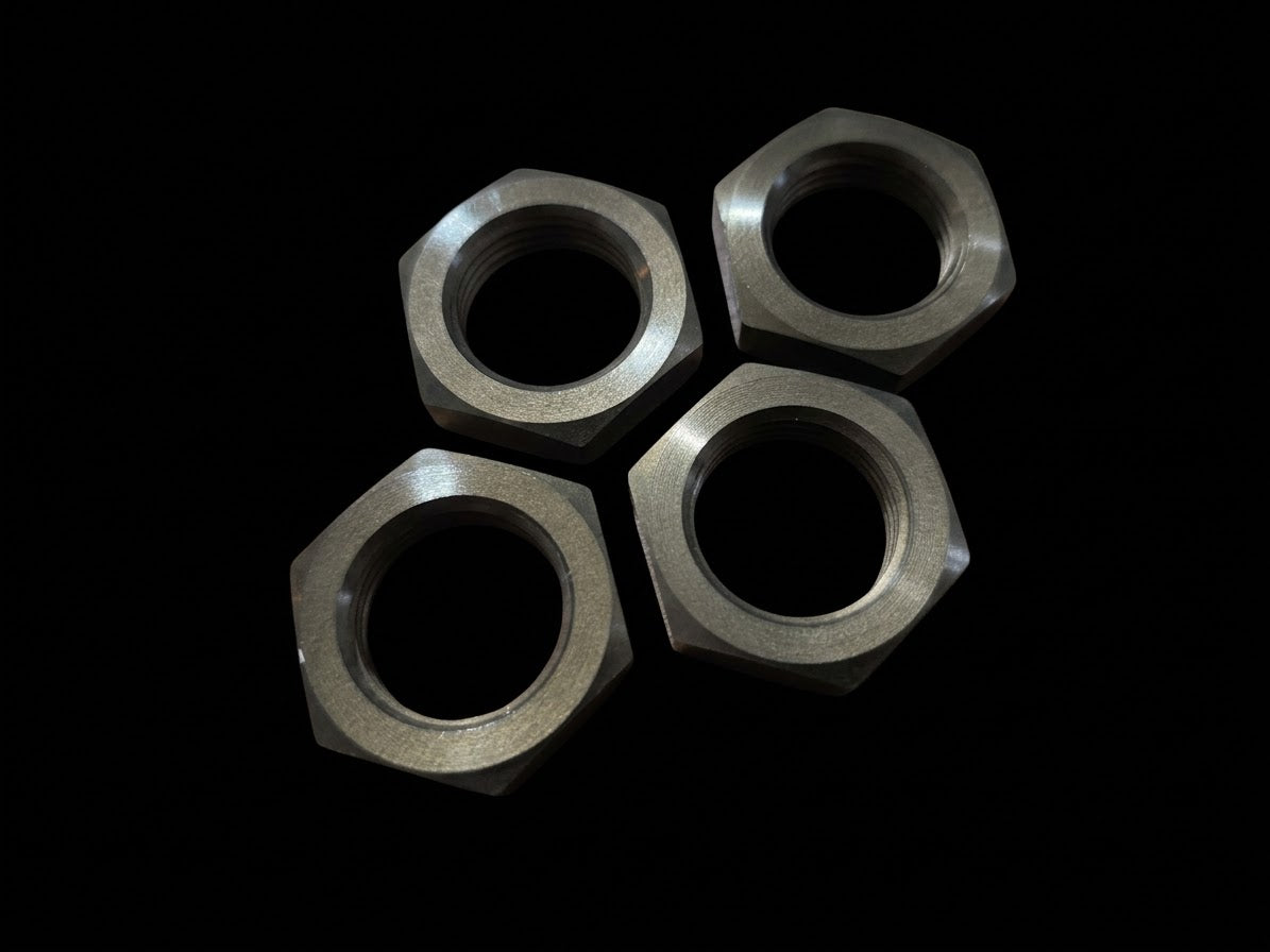 LOSI 5IVE WHEEL NUTS HARD ANODIZED (4) ALL 5IVE