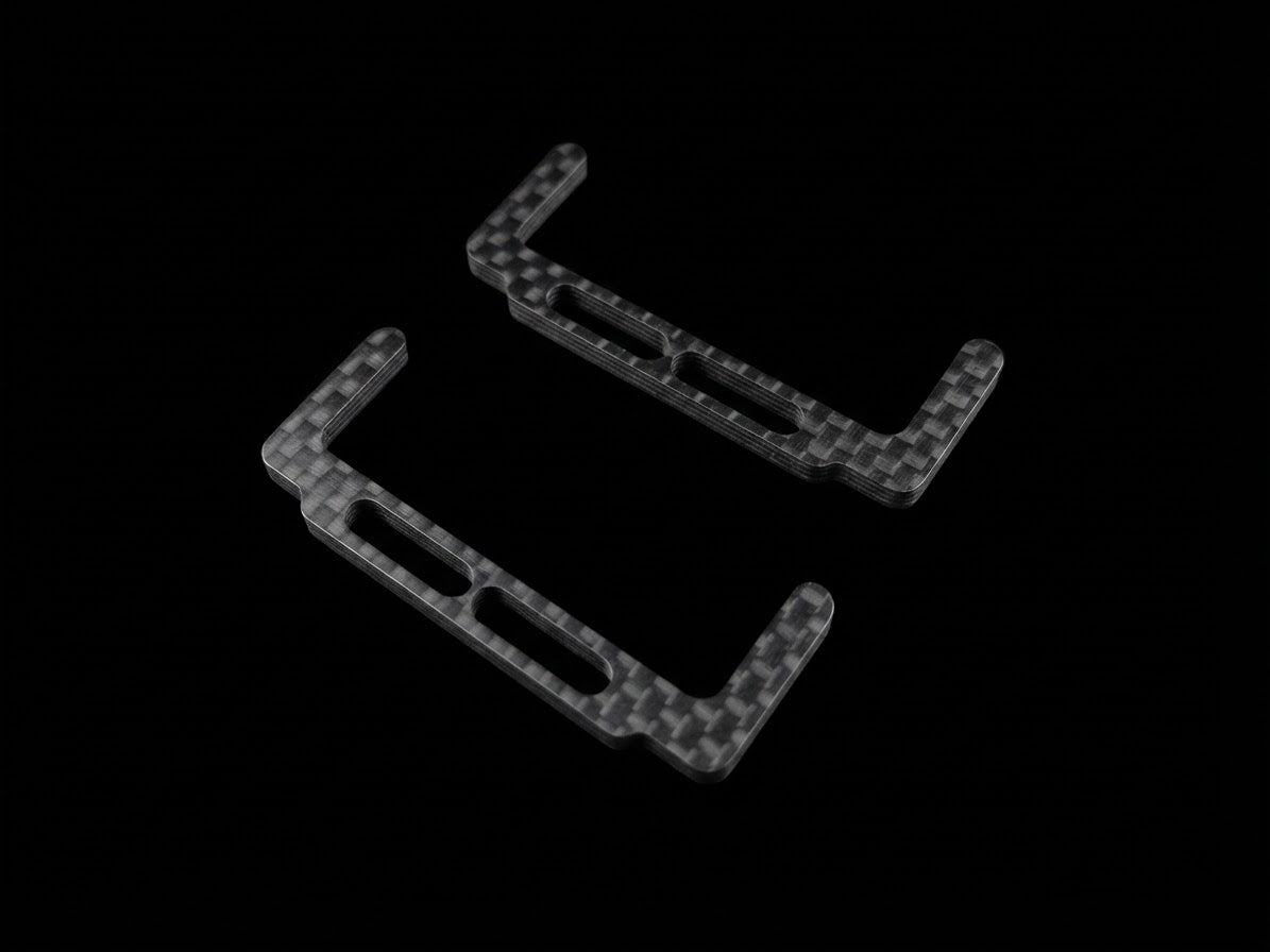 RADICAL RC CARBON FIBRE LIPO HOLDERS XRAY XB2