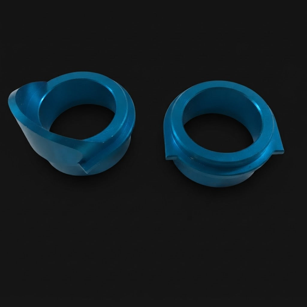 RADICAL RC LOSI 5IVE ALLOY BEARING INSERT REAR DIFF HOUSING BLUE ALL 5IVE