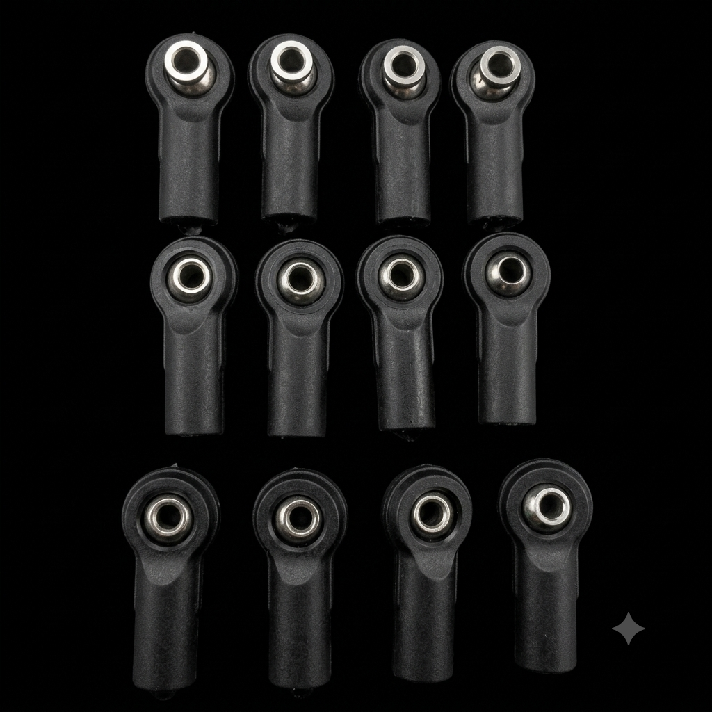 LOSI 5IVE TURNBUCKLE ROD END SET ALL 5IVE (12)