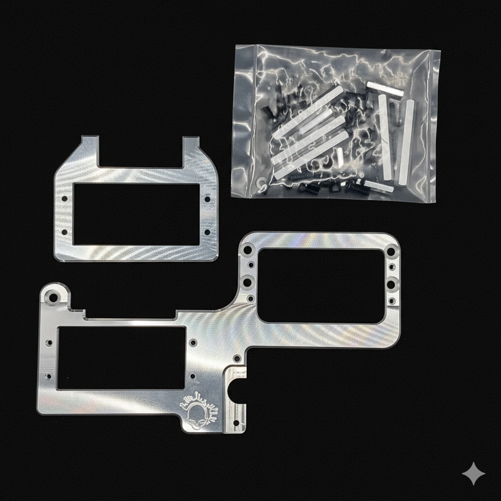 CCR LOSI 5IVE BILLET SERVO TRAY COMPLETE WITH GENUINE LOSI BOXES