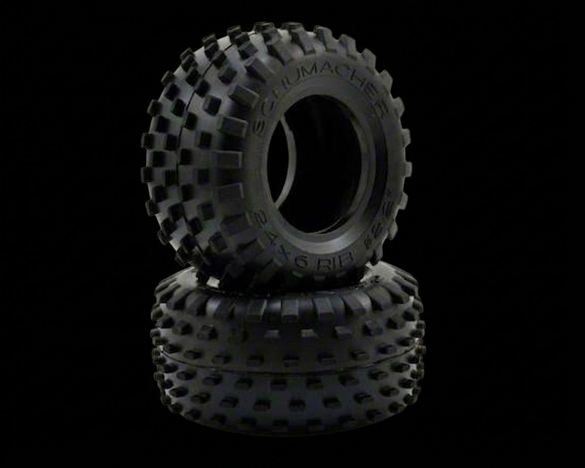 U6708 SCHUMACHER STAGGER RIB TRUCK TYRE YELLOW