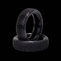 U6908 SCHUMACHER SPLINTER 1/10 2WD TYRES FRONT SILVER