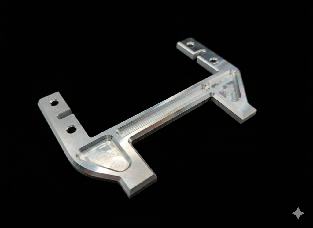 LOSI 5IVE-T SERVO TRAY ROCK ARMOUR BRACE BILLET 7075 ALL 5IVE