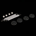 LOS253005 LOSI DBXL FRONT AND REAR SHOCK SHAFT AN PISTON SET