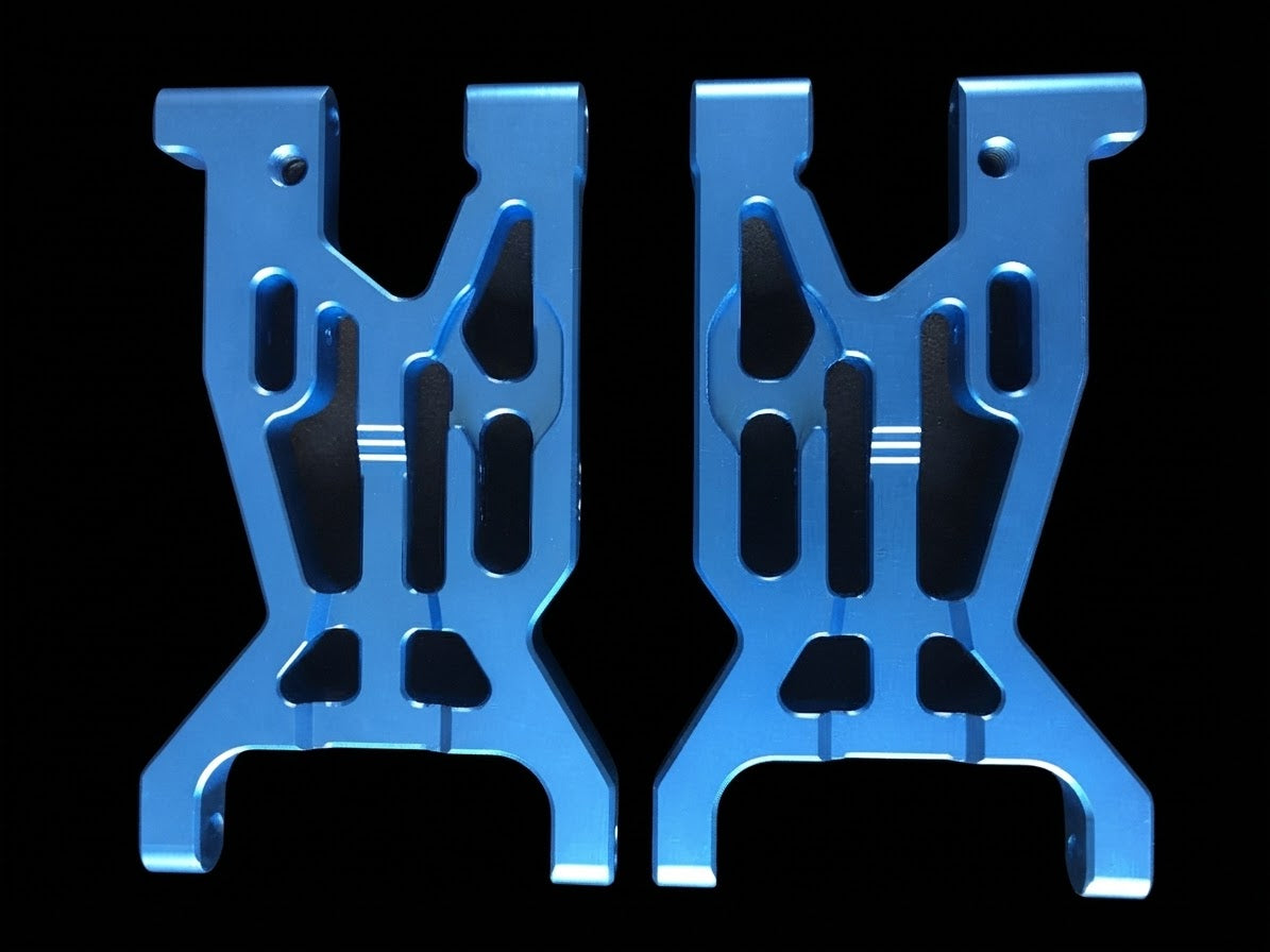 ULTIMATE LOSI 5IVE-T FRONT A ARMS BLUE ALL 5IVE
