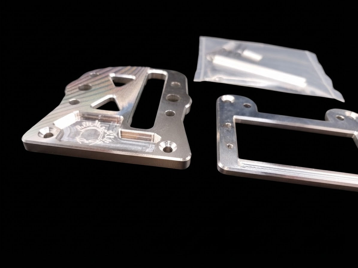CCR LOSI 5IVE-T 2.0 BILLET SERVO MOUNT AND CENTRE DIFF TOP PLATE
