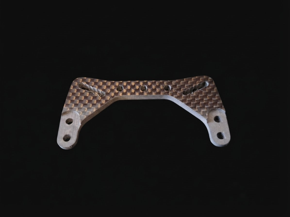 RADICAL RC XRAY XB2 23 FRONT CARBON FIBRE SHOCK TOWER 4MM