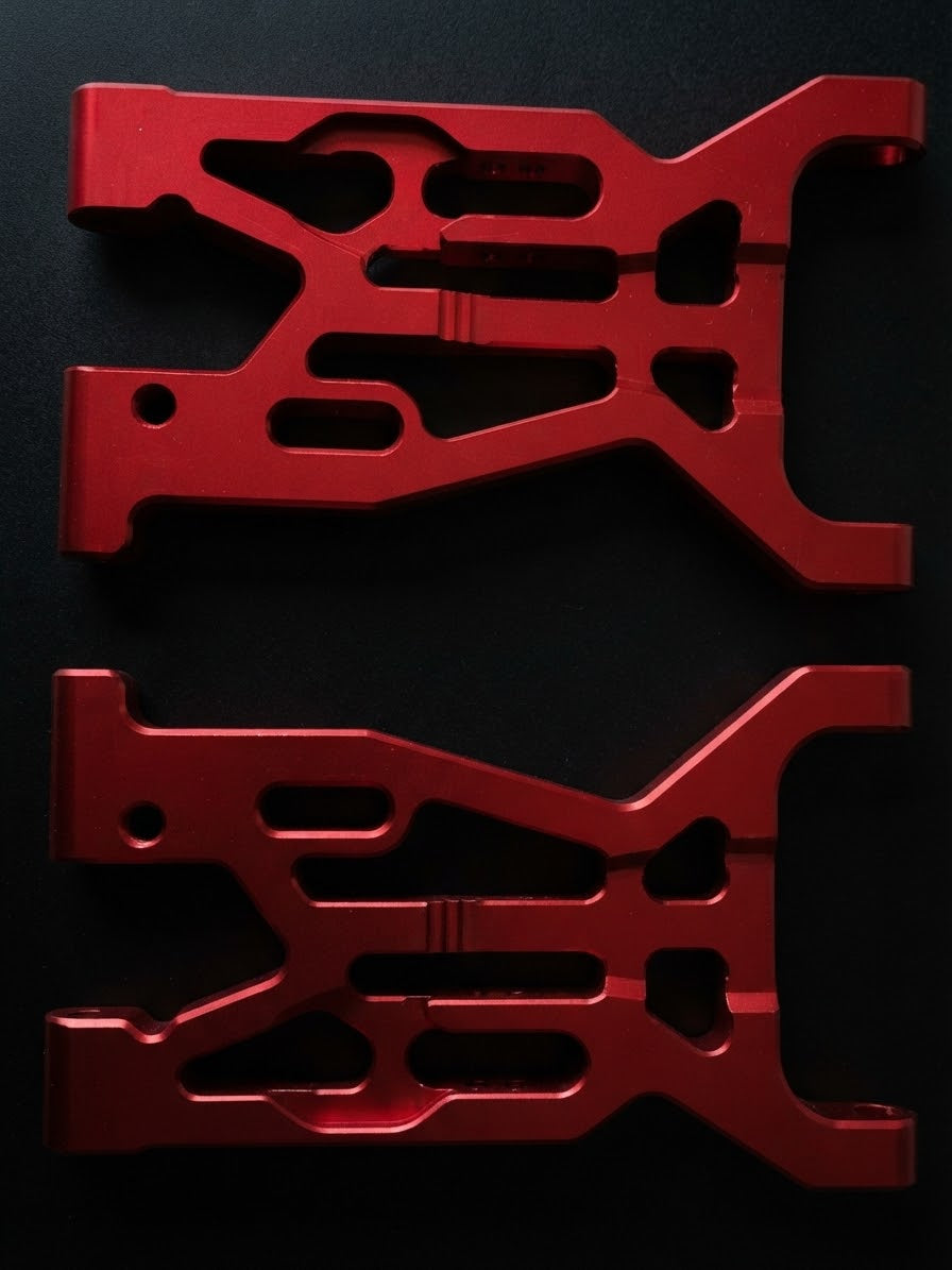 ULTIMATE LOSI 5IVE-T FRONT A ARMS RED ALL 5IVE