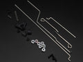 LOS251017 LOSI DBXL RADIO TRAY LINKAGE SET
