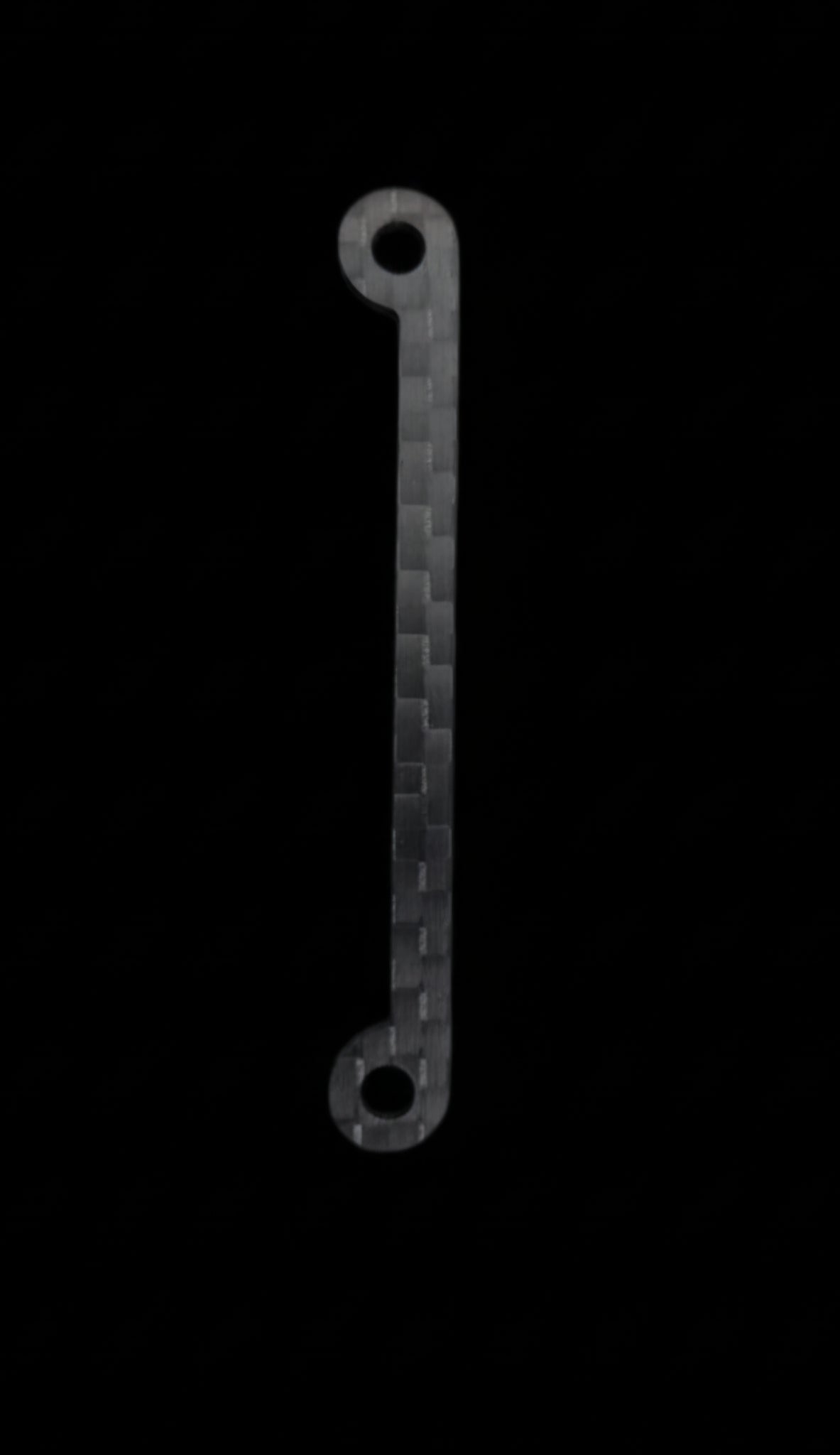 RADICAL RC SCHUMACHER COUGAR FRONT HINGE PIN BRACE CARBON FIBRE