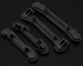 LOSI 5IVE T HINGE PIN COVERS FRONT AND REAR (4)