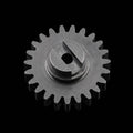 DDM BLACK MAGIC HARDENED STEEL 21T PINION GEAR FOR LOSI 5IVE ALL 5IVE