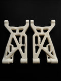 LOSI 5IVE-T FRONT REPLACEMENT ARMS WHITE DYEABLE (2)