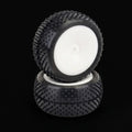U6892 SCHUMACHER MEZZO TYRE REAR SILVER PRE GLUED