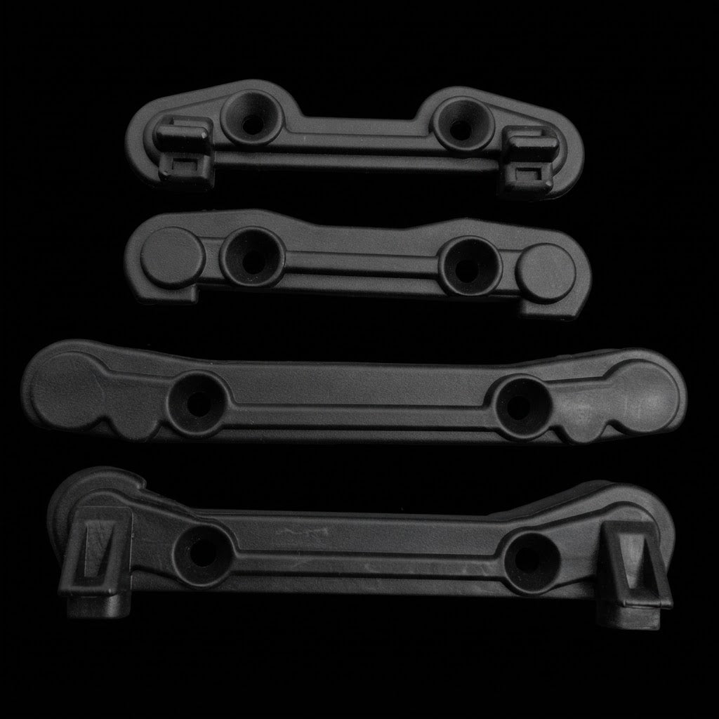 LOSI 5IVE-T HINGE PIN HOLDER COVER REPLACEMENTS (4)
