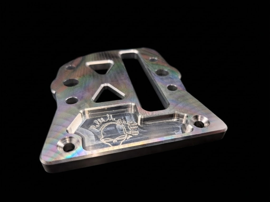 CCR LOSI 5IVE-T 2.0 BILLET SERVO MOUNT AND CENTRE DIFF TOP PLATE