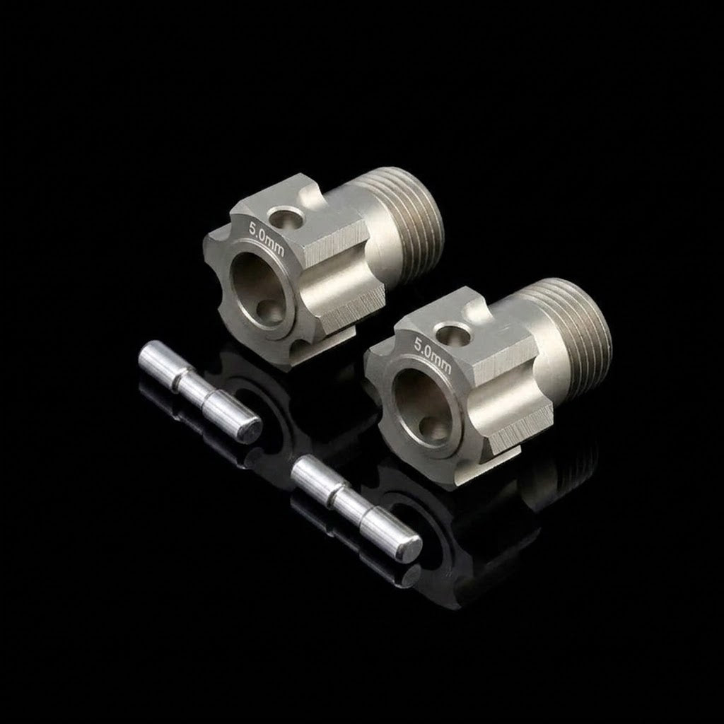 TLR352004 LOSI 5IVE WHEEL HEX & PIN +5.0MM (2) ALL 5IVE