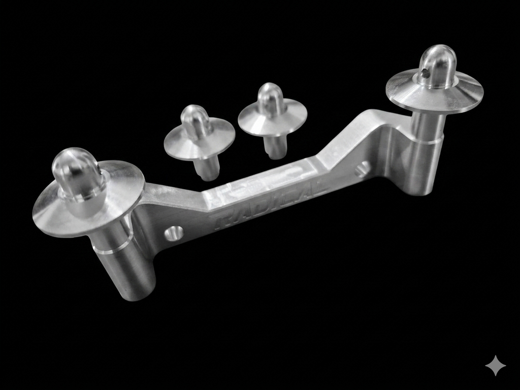 RADICAL RC LOSI 5IVE B BODY MOUNTS