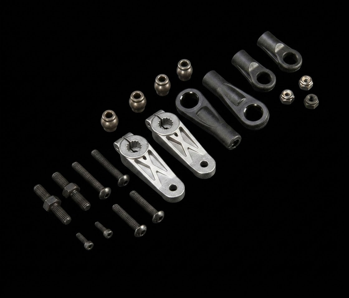 TLR351007 LOSI 5IVE B  DUAL STEERING LINKAGE KIT