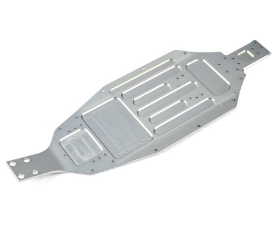 XR321120 - XRAY XB2 ALU CHASSIS 1-PIECE - 2.5MM - SHORT - SWISS 7075 T6