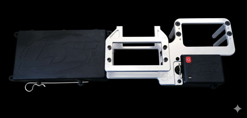 CCR LOSI 5IVE BILLET SERVO TRAY COMPLETE WITH GENUINE LOSI BOXES