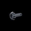 201102S MCD FRONT DIFF PINION GEAR Z13-37 (OPT)